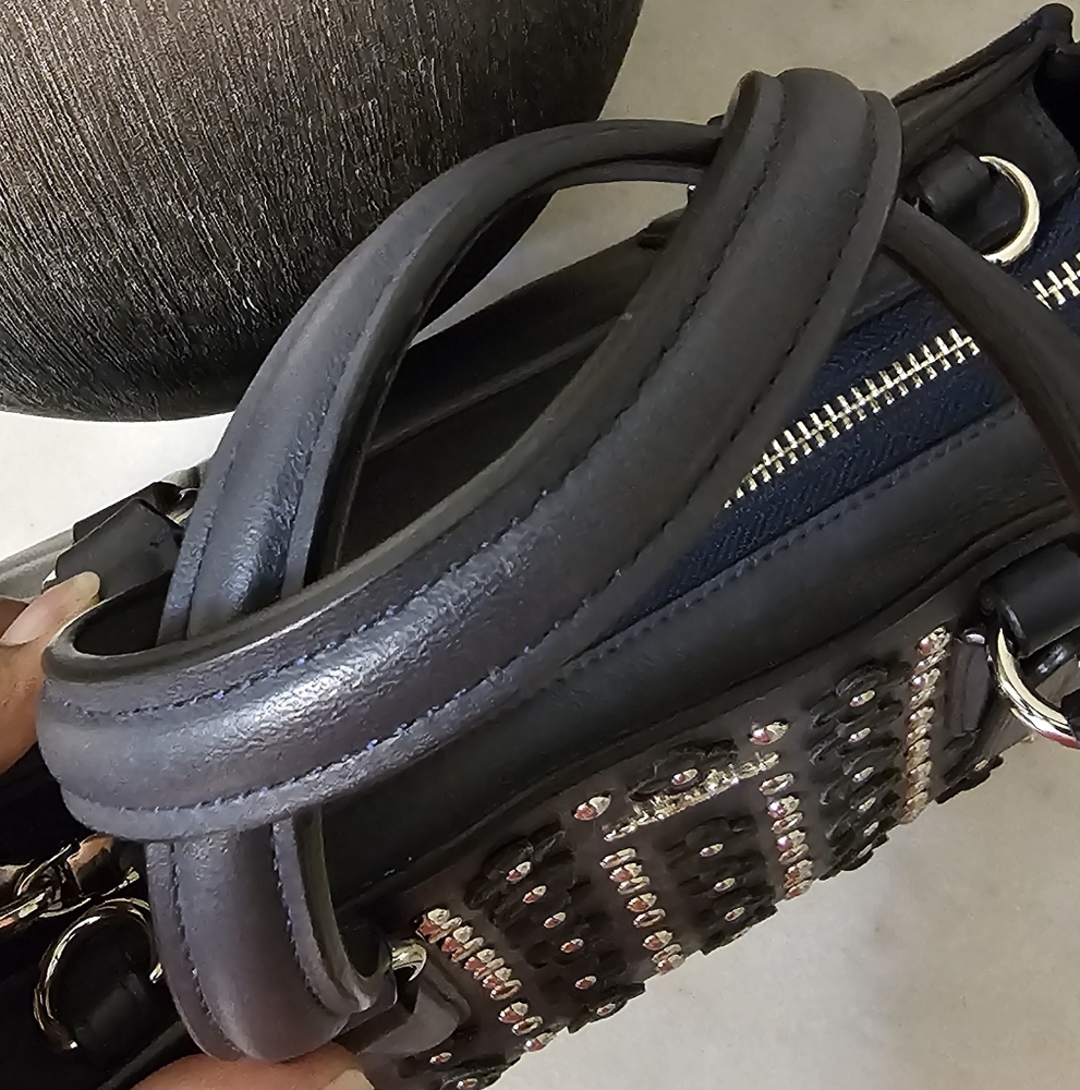 Coach Crosby Floral Rivets Mini Tote - Picture 7 of 15